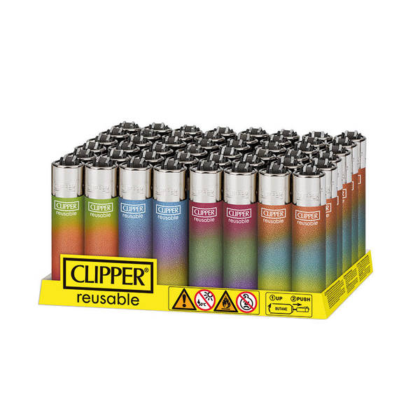 CLIPPER LARGE TRIPLE GRADIENT 2 48 PZ - tobacconist