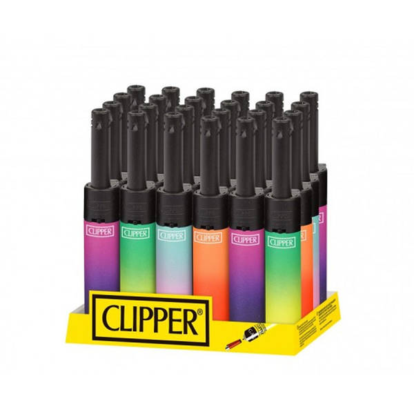 CLIPPER MINITUBE METALLIC GRADIENT 24pz - tobacconist