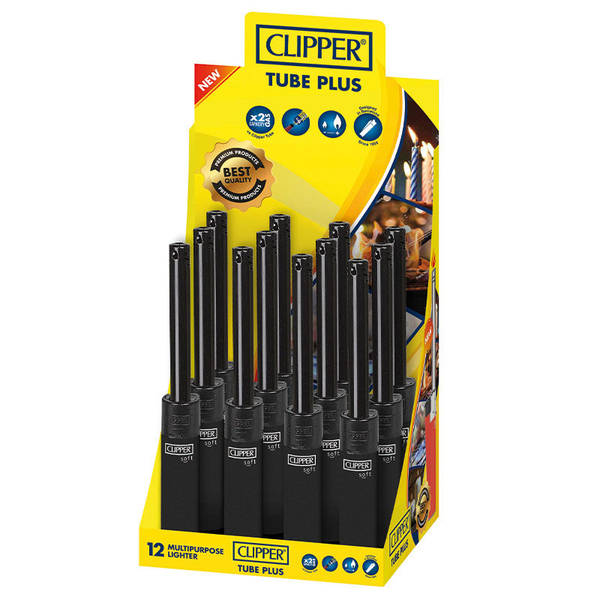 CLIPPER TUBE SOFT BLACK 12pz. - tobacconist