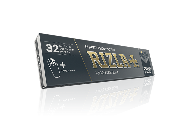 RIZLA SILVER SLIM + TIPS