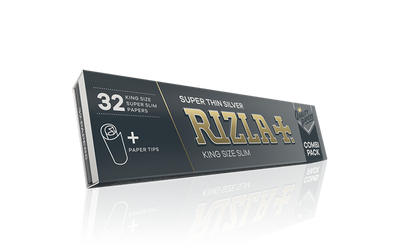 RIZLA SILVER SLIM + TIPS